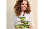 Mepal - Easyclip Glass Food Storage Box 450 Ml / 15 Oz - Limolin 