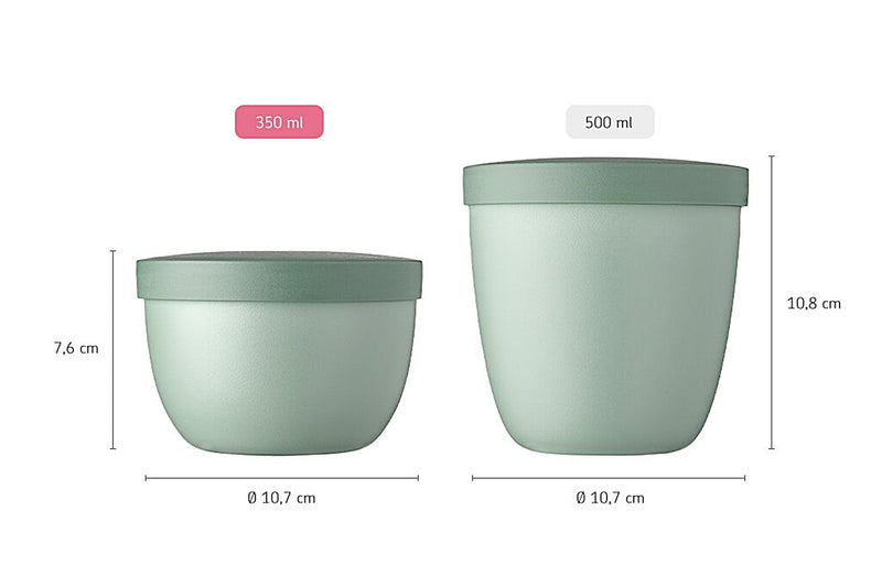 Mepal - Ellipse Snack Pot 500 Ml / 17 Oz - Limolin 