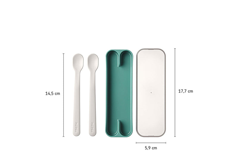 Mepal - Mio Feeding Spoon (Set of 2) - Limolin 