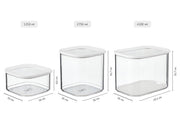 Mepal - Modula Square Storage Small| 1250 Ml / 42 Oz - Limolin 