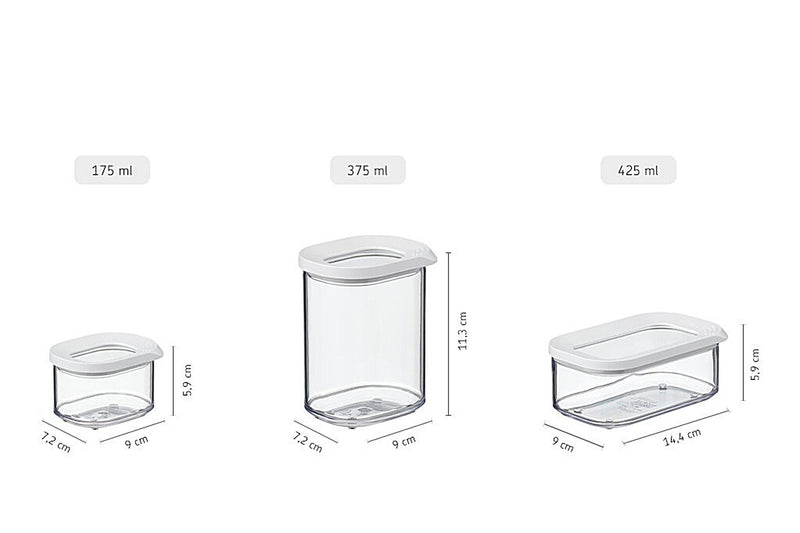 Mepal - Modula Storage Box Mini 375 Ml / 13 Oz - Limolin 