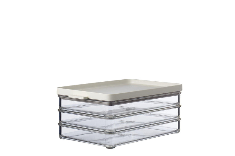 Mepal - Omnia Fridge Box Cold Cuts 3 Layers 3 x 500 Ml / 3 x 17 Oz - Limolin 