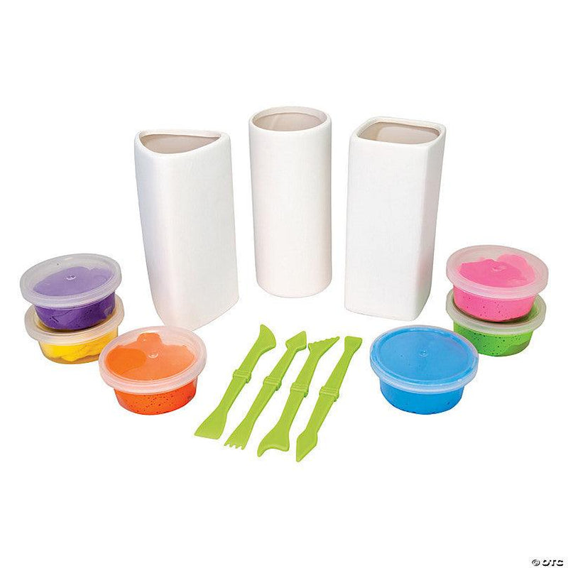 Mindware - Clay Magic Vases Craft Kit - Limolin 