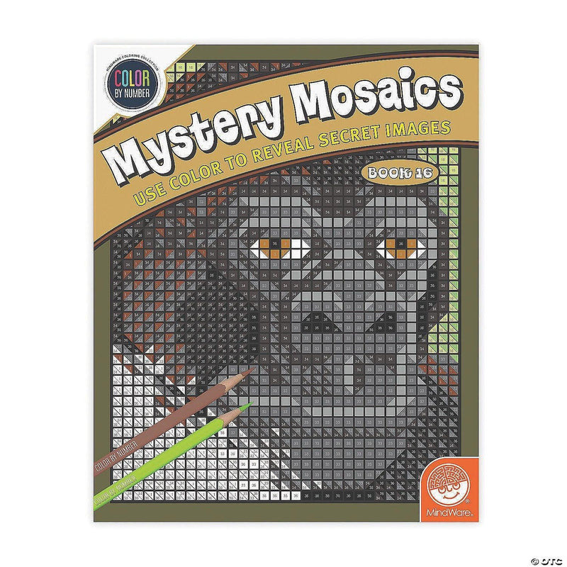Mindware - Color by Number - Mystery Mosaics - Book 16 - Limolin 