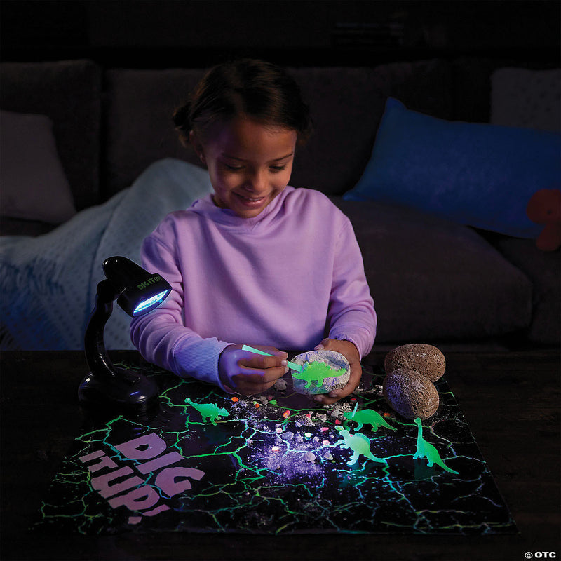 Mindware - Dig It Up! Glowin the Dark Dinosaurs Eggs Toy - Limolin 