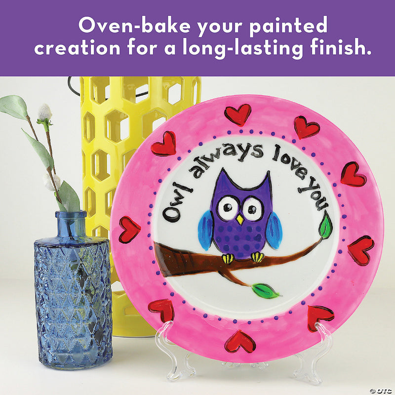 Mindware - Paint - Your - Own Porcelain Plates - Limolin 