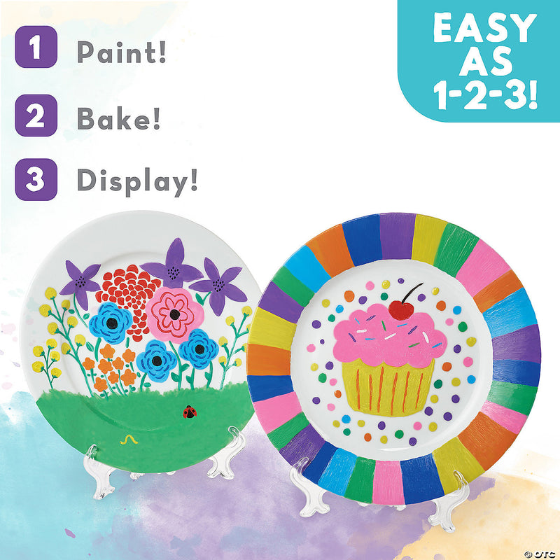 Mindware - Paint - Your - Own Porcelain Plates - Limolin 