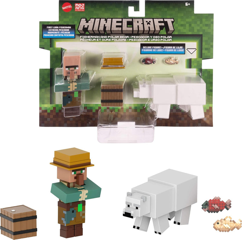 Minecraft - 2 Pack Of Action Figures - Limolin 