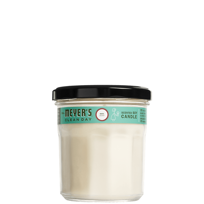 Mrs Meyer's Clean Day - Large Soy Candle - Basil - Limolin 