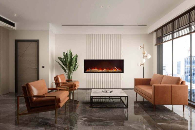 Napoleon - Astound Built-In Electric Fireplace - NEFB62AB (B62AB) - product view.