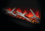 Napoleon - Astound Built-In Electric Fireplace - NEFB62AB (B62AB) - detail view. Optional media shown is sold separately.