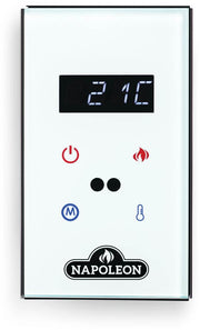 Napoleon Astound control accessory detail; optional wall controller is sold separately.