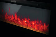 Napoleon - Entice Wall-Mount Electric Fireplace (NEFL50CFH-1) - detail view.