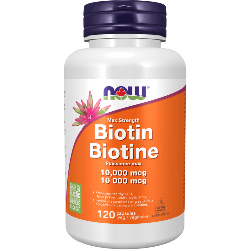 Now - Vitamin B Biotin 10000MCG 120VCAP