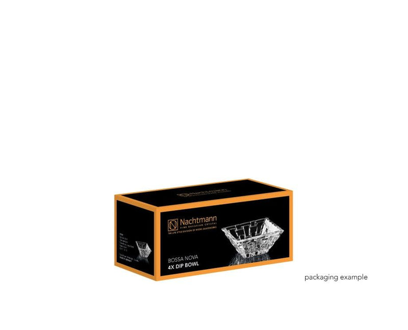 Nachtmann - BOSSA NOVA Square Dip Bowl (Set of 4) | 3 Inch - Limolin 