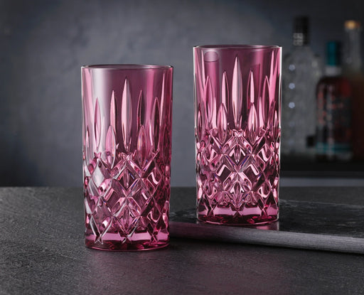 Nachtmann - Noblesse Long Drink Berry Set of 2 - Limolin 