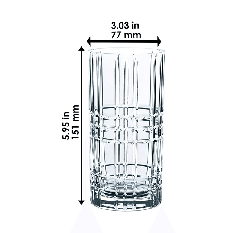 Nachtmann - SQUARE Longdrink (Set of 4) - Limolin 