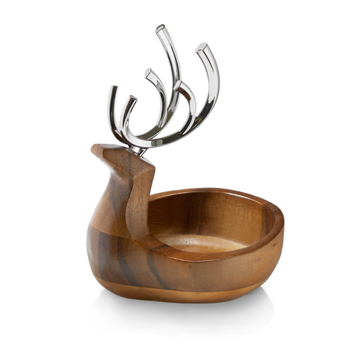 Nambe - Holiday-Reindeer Candy Dish - Limolin 