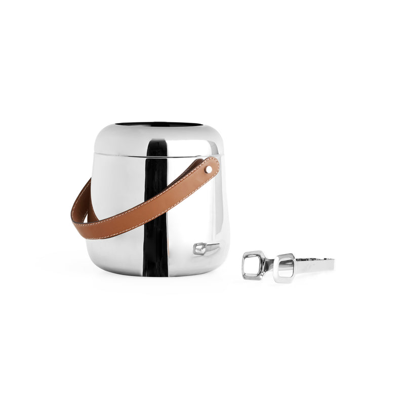 Nambe - TAHOE ICE BUCKET WITH TONGS - Limolin 