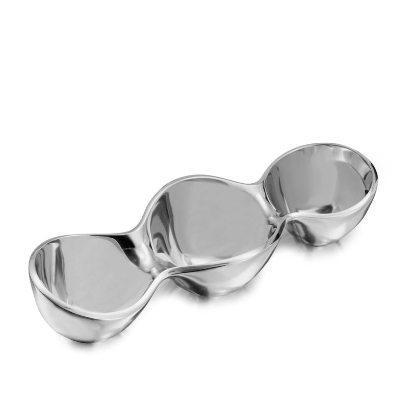 Nambe - Triple Condiment Server - Limolin 