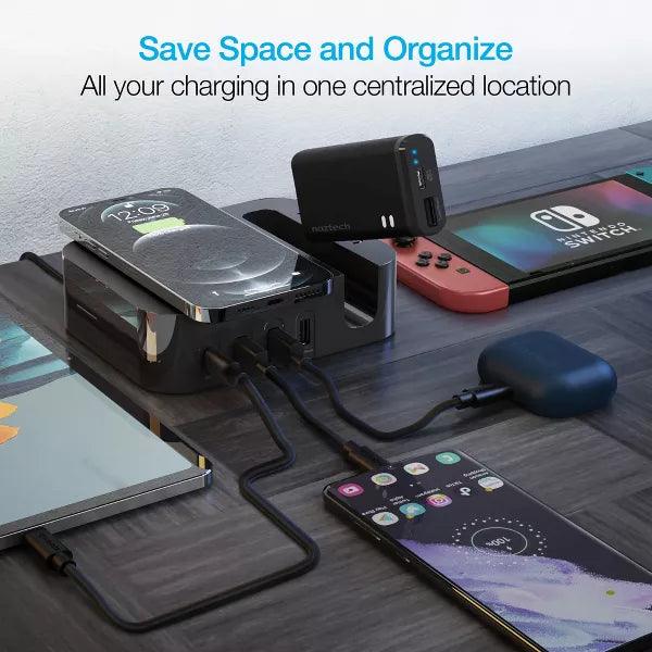Naztech - Charging Station Pro 7 Devices - Black - Limolin 