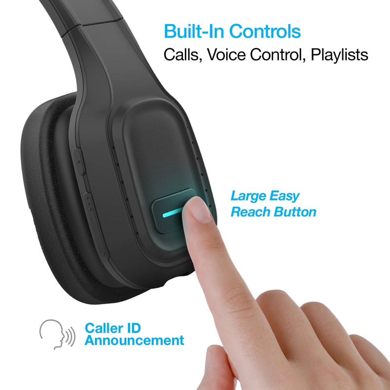 Naztech - NXT-700 Pro Noise Cancelling Home/Office Wireless Headset - Limolin 