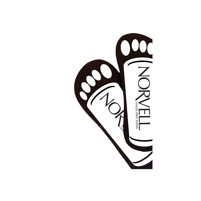 Norvell - Feet/Neat Cardboard (25 Pair) - Limolin 