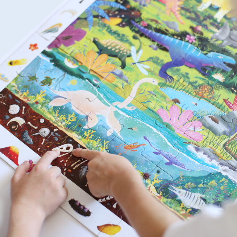 Banana Panda - OBSERVATION - 60pc PUZZLE DINOSAURS (4+) - Limolin 