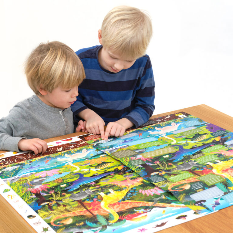 Banana Panda - OBSERVATION - 60pc PUZZLE DINOSAURS (4+) - Limolin 