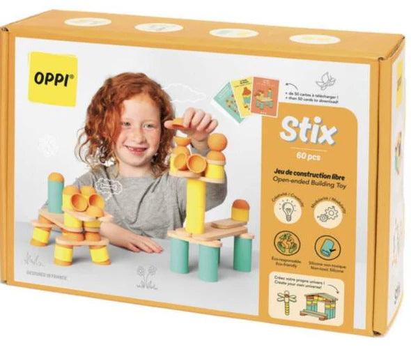 Oppi Toys - Stix - 60 Pieces - Limolin 