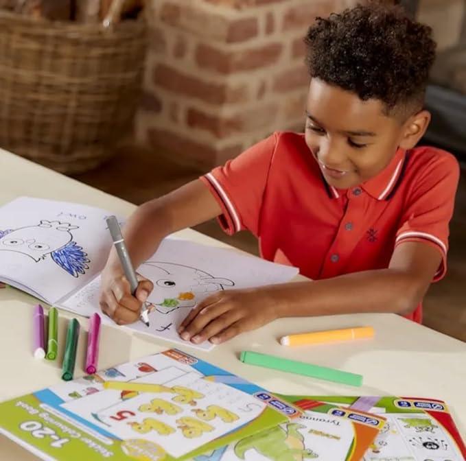 Orchard Toys - Cahier � Colorier D'Autocollants 1-20 - Limolin 