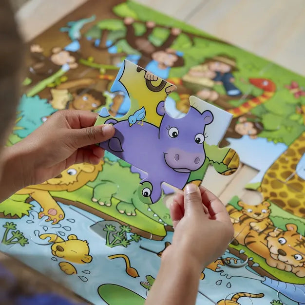 Orchard Toys - Who'sin The Jungle (Poster) (25-Piece Puzzle) - Limolin 