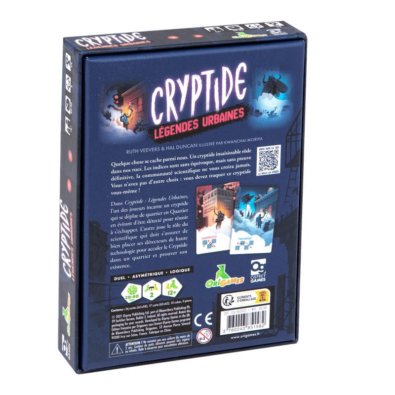 Origames - Cryptide - Légendes Urbaines (FR) - Limolin 