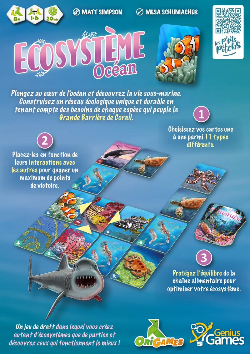 Origames - Écosystème - Océan (FR) - Limolin 