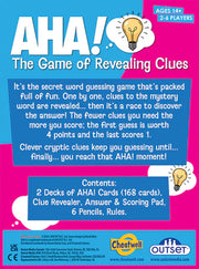 Outset Media - Aha! The Game of Revealing Clues - Limolin 