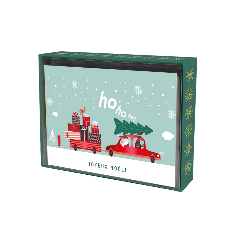 PBI ACN - CARTE NOËL ENS. DE 20 - M'EN ALLANT VERS NOËL - Limolin 