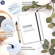 Pierre Belvedere - PASSWORD NOTEBOOK - ENG DEFINITION - Limolin 
