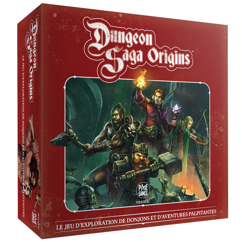 PIXIES GAMES - DUNGEON SAGA : ORIGINS (FR) - Limolin 