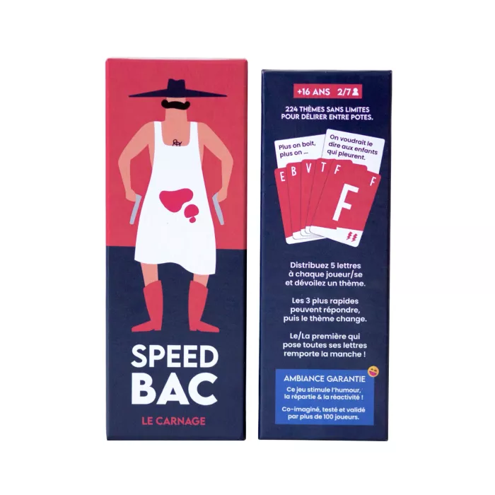PIXIES GAMES - SPEED BAC - LE CARNAGE - Limolin 