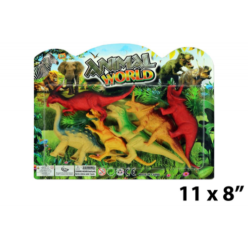 PKD - DINOSAURS - 5.5" - ASST - Limolin 