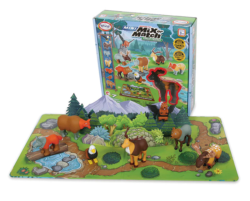 Popular Playthings - MINI Magnetic Mix or Match Forest (Bilingual)
