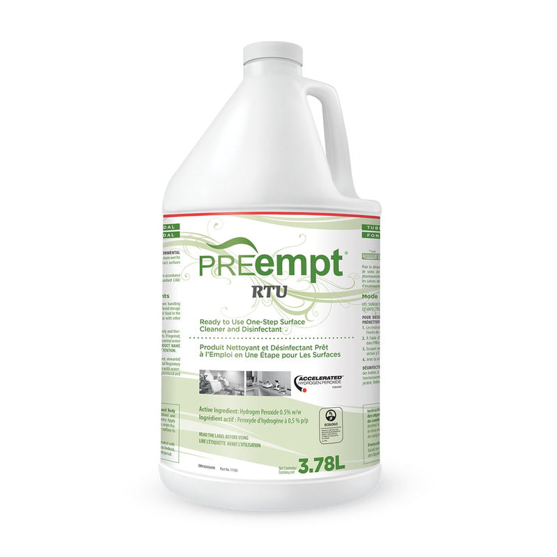 PREempt - Virox - Rtu Ready To Use One-Step Surface 1 Gallon - Limolin 