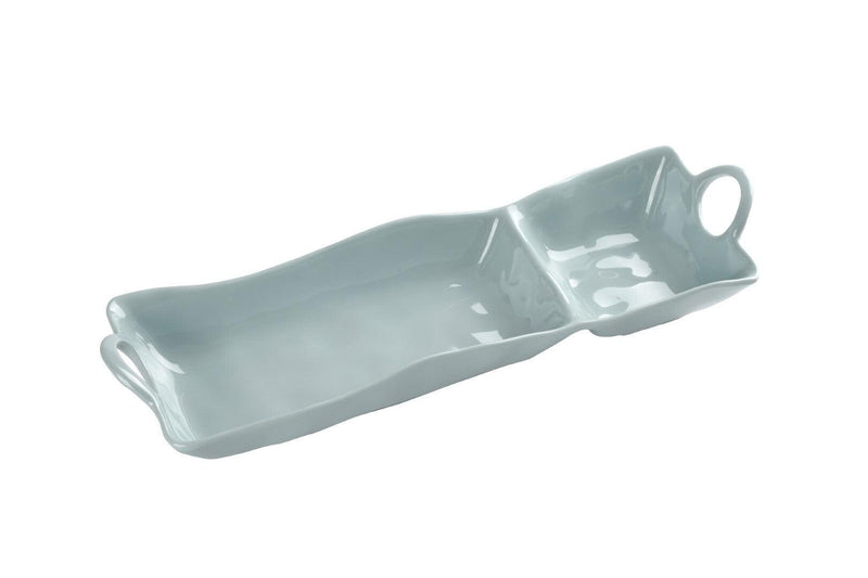 Pampa Bay - Aqua Melamine chip & dip - Limolin 