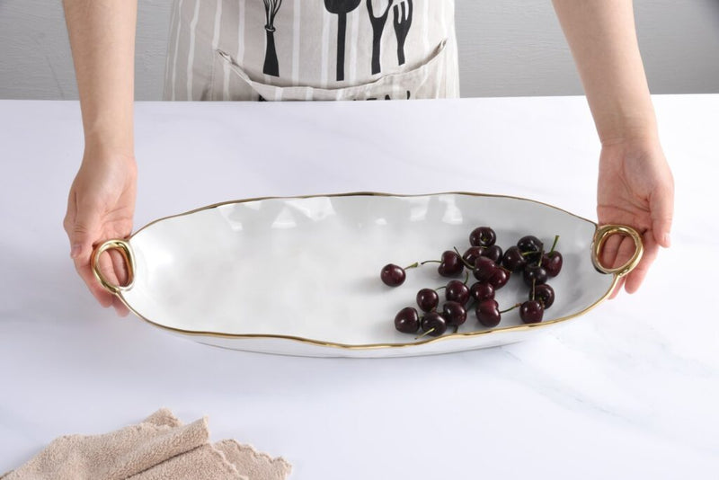 Pampa Bay - Deep Long Server with Handles - Limolin 