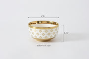 Pampa Bay - For the Holidays Snowflake Small Bowl - Limolin 