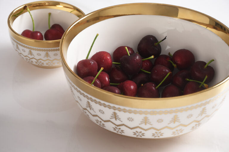 Pampa Bay - For the Holidays Tree Medium Bowl - Limolin 