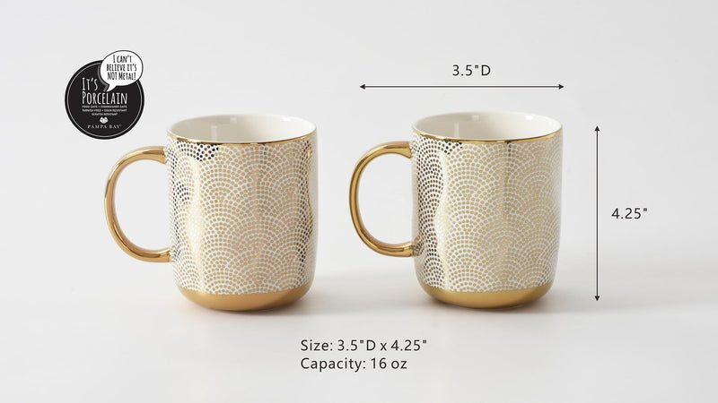 Pampa Bay - Gift Set Dotted Mugs - Limolin 