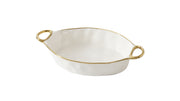 Pampa Bay - Golden Handles Oval Baking Dish - Limolin 