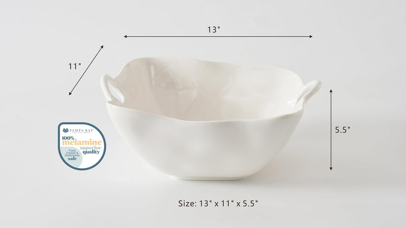 Pampa Bay - Ivy Melamine  XL Bowl - Limolin 
