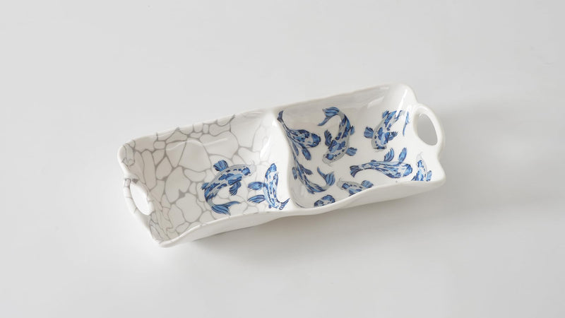 Pampa Bay - Koi Melamine 2-Section Server - Limolin 